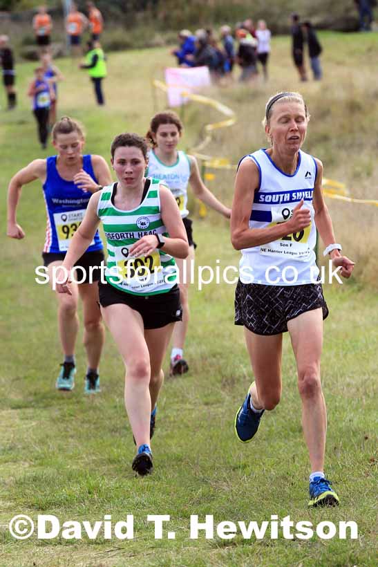 Senior women, 2022 Start Fitness NEHL, Wrekenton. Photo: David T. Hewitson/Sports for All Pics